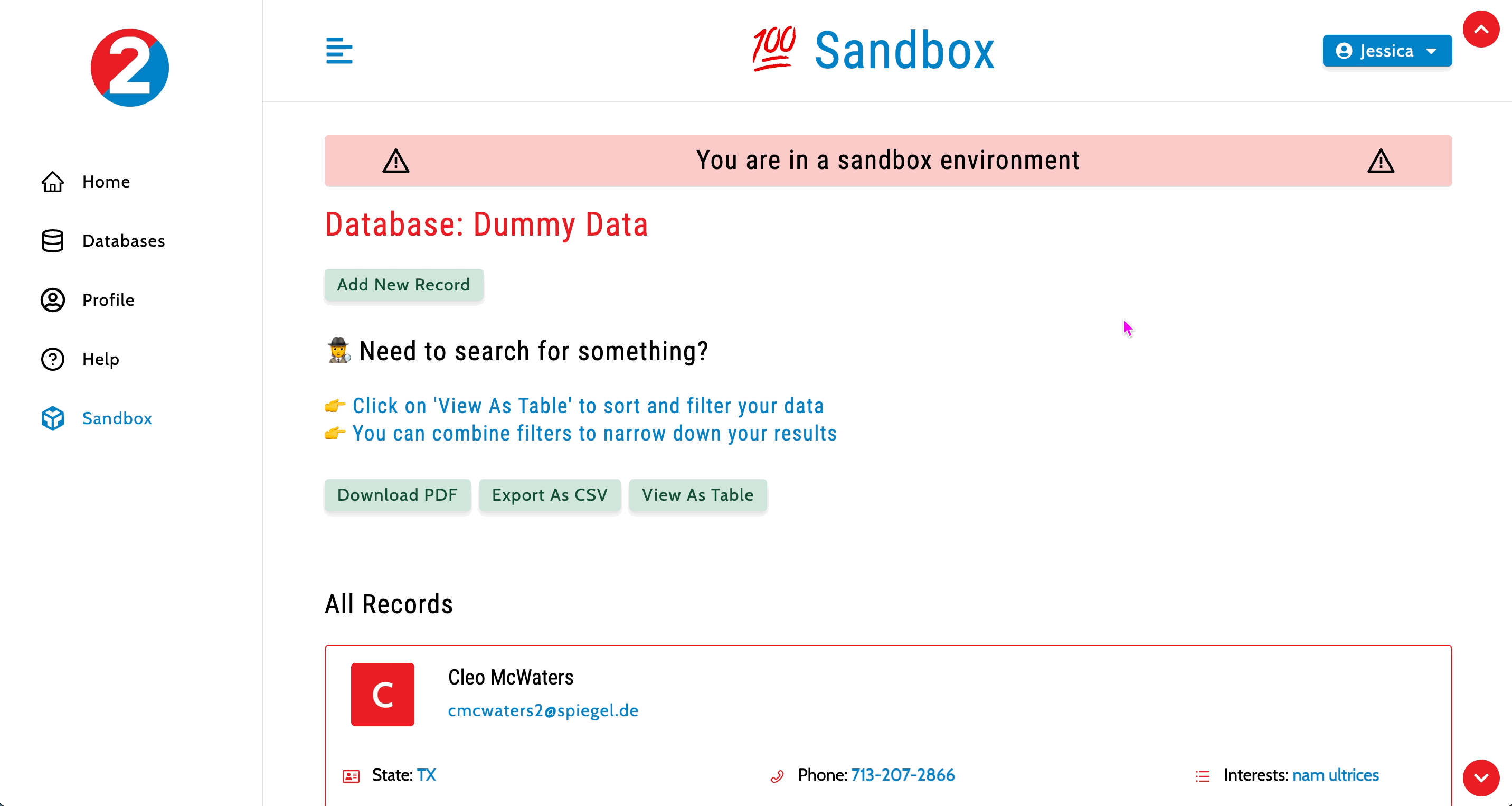 Custom CRM and Database thumbnail image