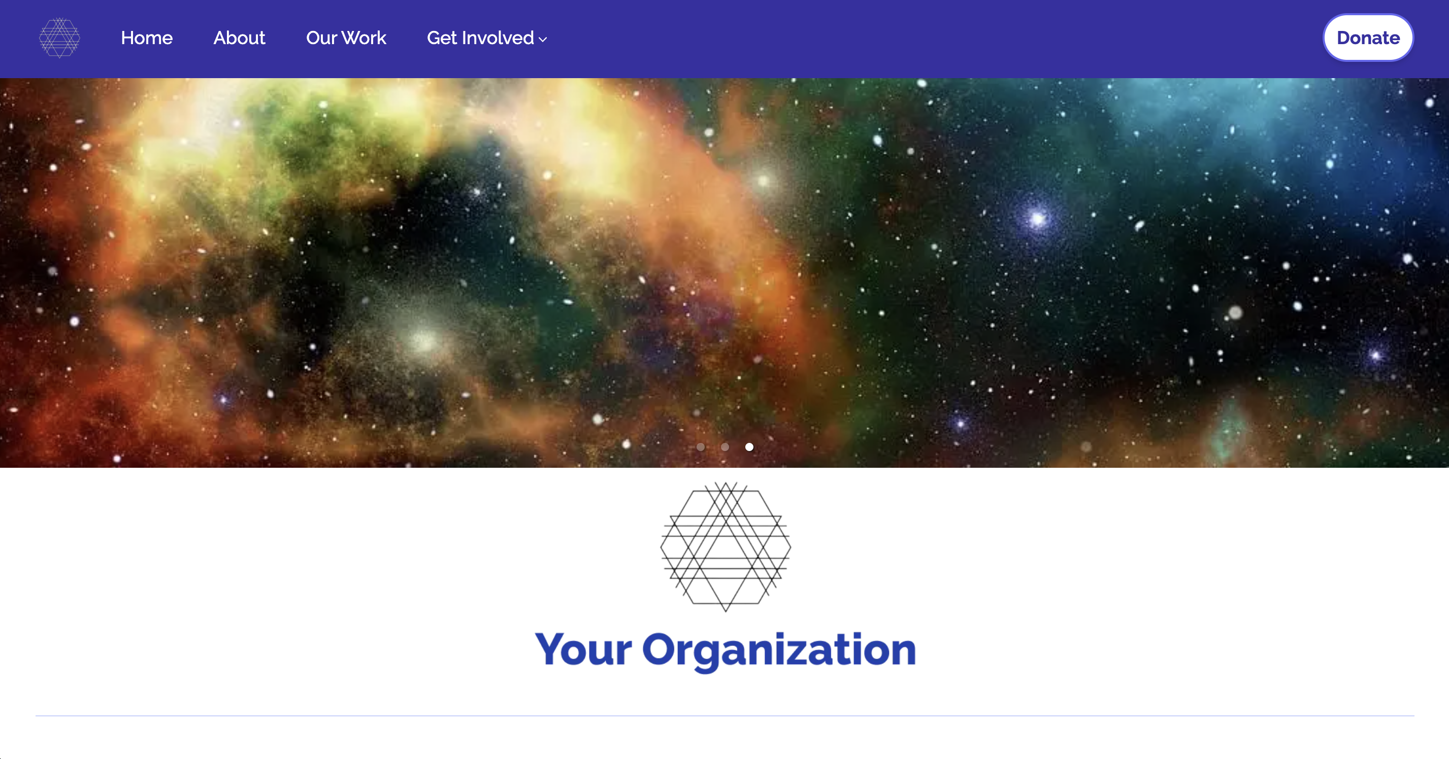 Nonprofit Website Example thumbnail image